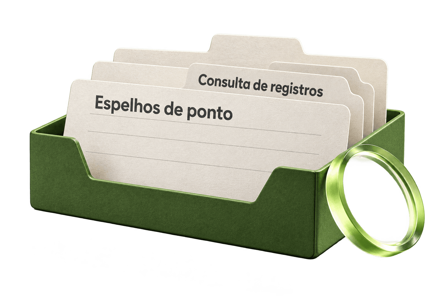 Espelhos de ponto e consulta de registros